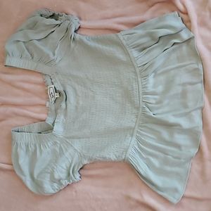 NWT mint green top